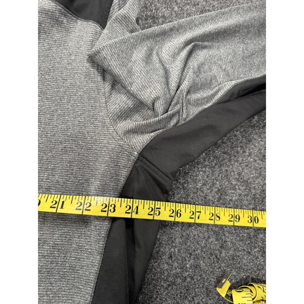 Pittsburgh Steelers Cutter & Buck DryTec 1/4 Zip Pullover Mens XL Gray NFL